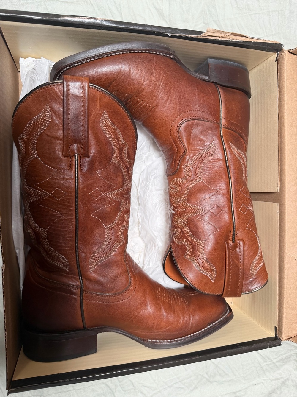 Idyllwind Brown Leather Western Heeled Boots